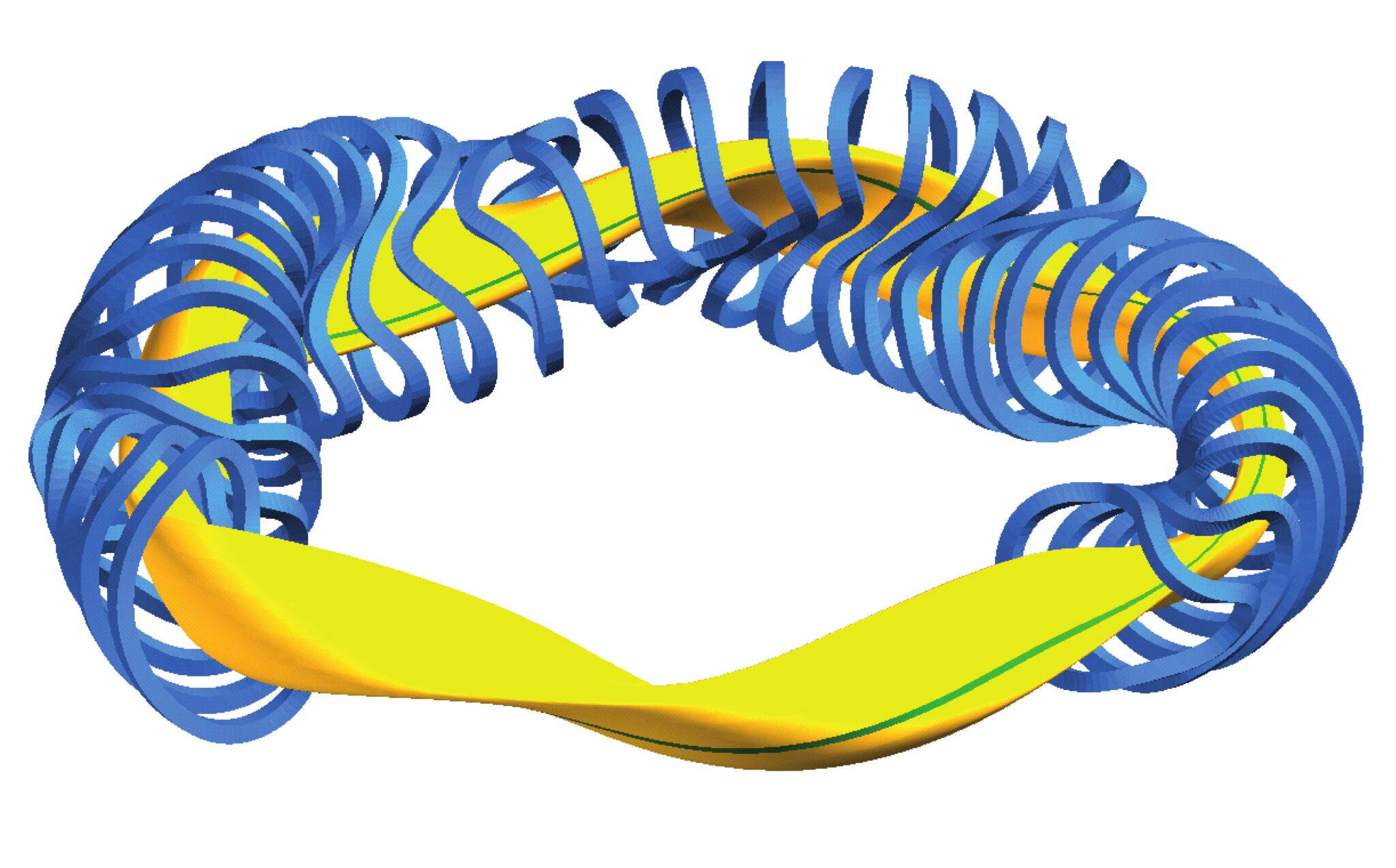 Modulární stelarátor Wendelstein 7-X (kredit IPP Maxe Plancka)