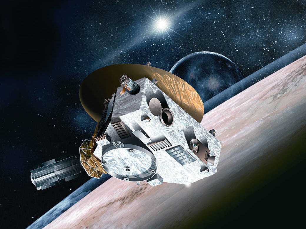 Sonda New Horizons. Kredit: NASA/Johns Hopkins University Applied Physics Laboratory/Southwest Research Institute.