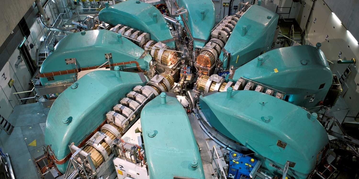 Ring Cyclotron v PSI. Kredit: Markus Fischer / Paul Scherrer Institute.
