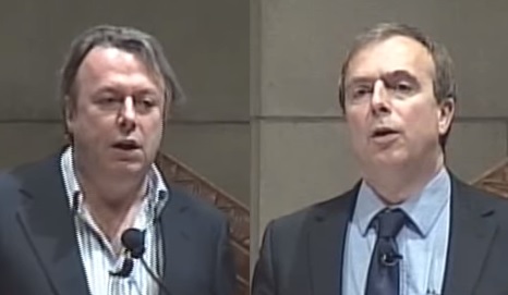 Bratři Christopher Hitchens (1949 – 2011), novinář … a přesvědčený ateista a Peter Hitchens (nar. 1951), také novinář … a přesvědčený křesťan. Oba napsali několik knih. Christopher proti náboženství, Peter za jeho obranu. Před deseti lety se na půdě 