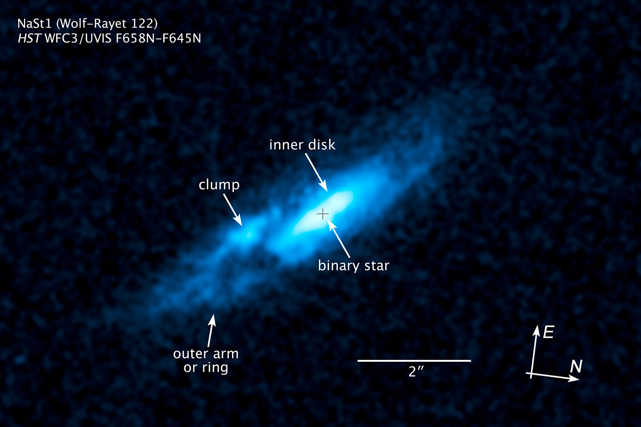 Nasty1 vÂ HubbleovÄ› teleskopu. Kredit: NASA, ESA, Z. Levay (STScI).