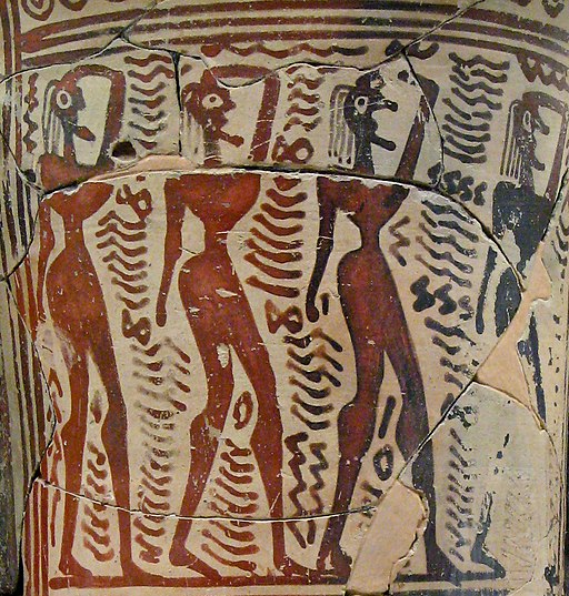 Plačky, 750-700 před n. l. Muzeum Kerameiku v Athénách. Kredit: Sharon Mollerus, Wikimedia Commons. Licence CC 2.0.