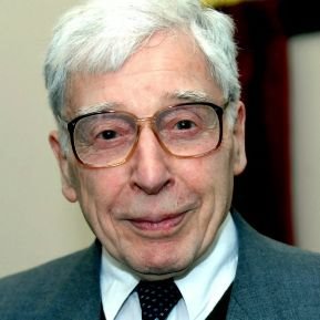 Robert Edwards. Průkopník v oblasti  reprodukční medicíny. Za rozvoj IVF techniky obdržel v roce 2010 Nobelovu cenu za fyziologii a lékařství. Vatikán tuto volbu kritizoval. (Kredit: WP)