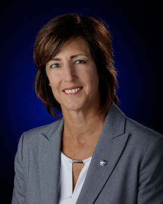 Robyn Gatensová, ředitelka divize NASA pro ISS  Kredit: NASA