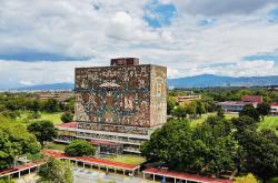 Budova Ústřední knihovny v hlavním kampusu Mexické národní autonomní univerzity (UNAM). Na Fakultě věd pracuje jeden z autorů studie, Ricardo Mendez-Fragoso Kredit: Gomnrz, Wikimedia Commons, CC BY 4.0