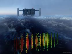 Neutrinový detektor IceCube je dítě Francise Halzena a jeho kolegů (zdroj IceCube) Neutrinový detektor IceCube je dítě Francise Halzena a jeho kolegů (zdroj IceCube)