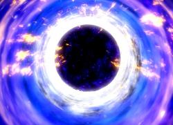 Může se černá díra překlopit do bílé díry? Kredit: NASA.