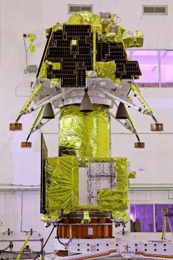 Sestava mise Čandrájan 3 (zdroj ISRO).