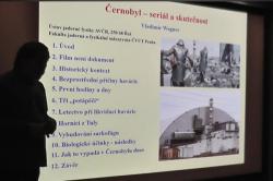 Přednáška srovnávající seriál Černobyl a skutečnost pro Café Nobel:
