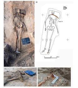 Vampýrský hrob 75. Kredit: Poliński et al. (2026), Journal of Archaeological Science: Reports.
