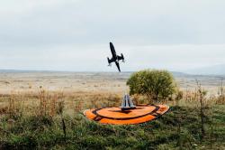 Start nejrychlejšího elektrického dronu. Kredit: Quantum Systems. Start nejrychlejšího elektrického dronu. Kredit: Quantum Systems.