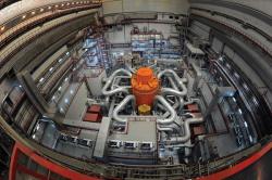 Rychlý sodíkem chlazený reaktor BN-800 je druhý takový v Bělojarské jaderné elektrárně (zdroj Rosenergoato).