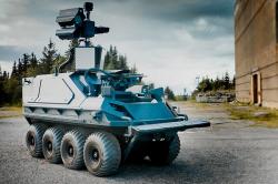 Nový bojový robot Mission Master – Armed Reconnaissance. Kredit: Rheinmetall.