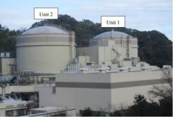 Dva starší reaktory v elektrárně Ói (zdroj KEPCO).