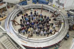 Lidé experimentu Muon g – 2. Kredit: Fermilab.