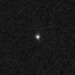 I v Hubblově teleskopu vidíme Sednu, jako skupinu ozářených pixelů. Pomůže nám ji sluneční plachetnice prozkoumat? (Zdroj NASA).