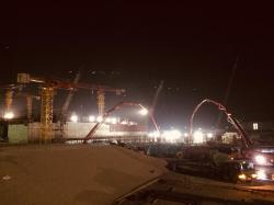 Výstavba jaderné elektrárny Rooppur (zdroj Rosatom).