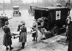 Španělská chřipka ve St. Louis, stát Missori (1918). Kredit: St. Louis Post Dispatch/Wikimedia Commons.