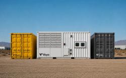 Hliníková energetika v kontejneru. Kredit: Voya Energy.