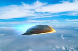 Nový materiál se bude hodit pro hypersonické letouny. Kredit: Raytheon.