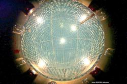 Neutrinový detektor Borexino (zdroj Borexino).