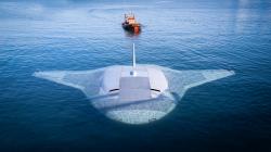 Masivní podmořský dron Manta Ray. Kredit: Northrop Grumman.
