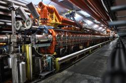 Urychlovač SPS patří mezi největší urychlovače na světě (zdroj CERN).