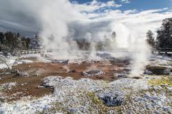 Fountain Paint Pot, Yellowstone. Kredit: National Park Service.