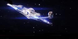 Pokud se nám nepodaří získat supertěžké prvky v laboratoři, budeme si muset pro ně zaletět k nejbližší supernově. (Kredit: Star Trek – Horizon - Trailer)