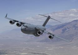 Transportní letoun Boeing C-17 Globemaster III. Kredit: US Air Force / Wikimedia Commons.