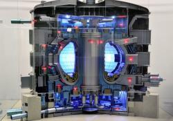 Model tokamaku ITER. Kredit: ITER.