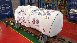 Reaktorová nádoba pro blok El Dabaa 1 (zdroj Rosatom).