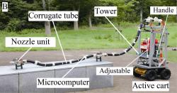 Prototyp Létajícího draka. Kredit: Akita Prefectual University.