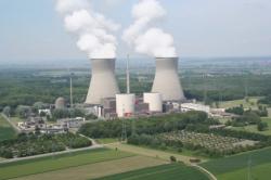Elektráren Gundremmingen, jejíž reaktor B byl nyní odstaven (zdroj RWE).