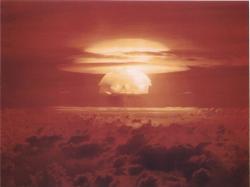 Castle Bravo, 1. 3. 1954. Kredit: US Department of Energy.