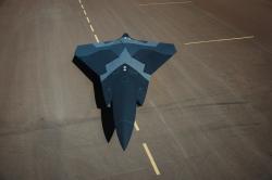A3-001 na ranveji. Kredit: Saab