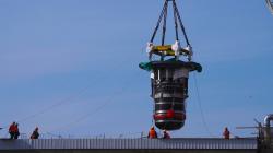 Reaktorová nádoba reaktoru TMSR-LF1 (Zdroj chinadaily.com.cn) Reaktorová nádoba reaktoru TMSR-LF1 (Zdroj chinadaily.com.cn)