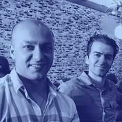 Jad Tarifi a Nima Asgharbeygi. Kredit: Integral AI. Jad Tarifi a Nima Asgharbeygi. Kredit: Integral AI.