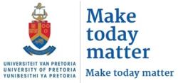 Logo. Kredit: University of Pretoria.