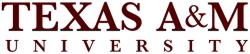 Logo. Kredit: Texas A&M University.