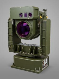 Laser systému DroneLight. Kredit: Esh-Tech. Laser systému DroneLight. Kredit: Esh-Tech.