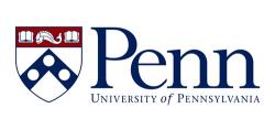 Logo. Kredit: University of Pennsylvania. Logo. Kredit: University of Pennsylvania.