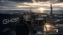 GHOST na Aljašce. Kredit: Rocket Lab. GHOST na Aljašce. Kredit: Rocket Lab.
