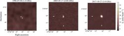 Záhadný zdroj VT J1906+0849. Kredit: Miller et al. (2026), Astrophysical Journal. Záhadný zdroj VT J1906+0849. Kredit: Miller et al. (2026), Astrophysical Journal.