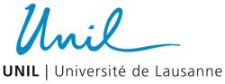 Logo. Kredit: Université de Lausanne.