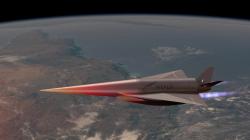 Jeden z designů hypersonického nosiče Delta Velos Orbiter. Kredit: Hypersonix Launch Systems.