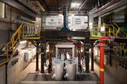 Experimentální elektrolytický reaktor. Kredit: Boston Metal.