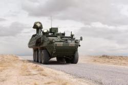 Stryker s 50 kW laserem. Kredit: US Army. Stryker s 50 kW laserem. Kredit: US Army.