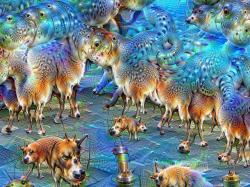 Umělá inteligence Deep Dream má snění v popisu práce. Kredit: 	MartinThoma / Wikimedia Commons.