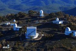 Observatoř Siding Spring. Kredit: ANU.